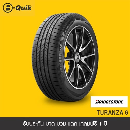 ยางรถยนต์ BRIDGESTONE รุ่น TURANZA 6 ขนาด 235/45R18 จำนวน 4 เส้น_1